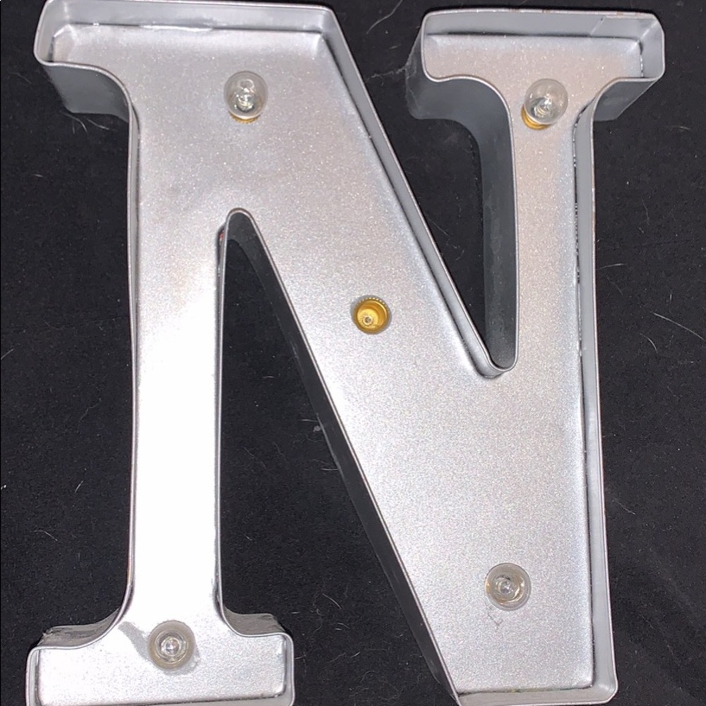 Letter N Wall Light